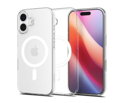 Etui do telefonów SPIGEN Liquid Crystal Mag Magsafe do Iphone 17 Clear/White 8800283315295